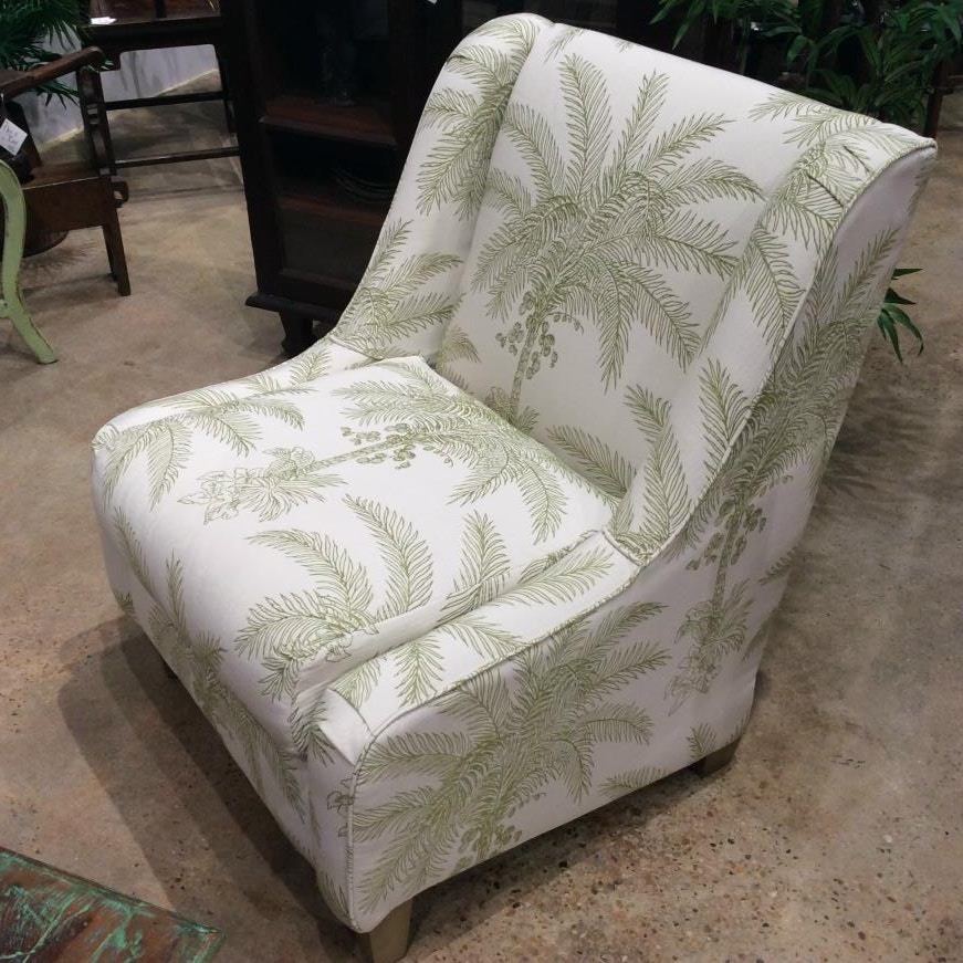 Palm cheap accent chair